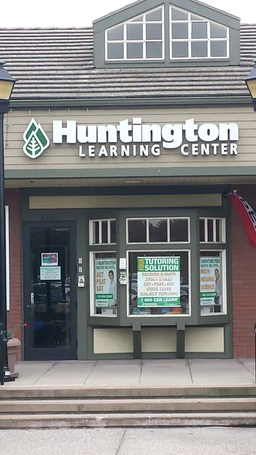 Huntington Learning Center storefront and sign in Danville, built out by CWI